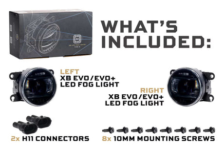 12-17 SUBARU BR-Z XB EVO LED FOG LIGHTS