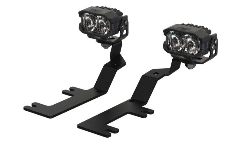 2Banger LED Ditch Light System: GMC Sierra 1500 (14-18)