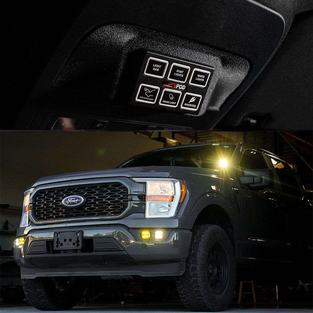 Mini6 SourceLT Vehicle Specific Kit - Ford 2021-2025 F-150; 2021-2025 F-150 Raptor, 2024-2025 F-150 Raptor 37/R