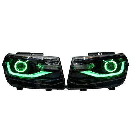 Chevrolet Camaro: Multicolor Flow Series Headlights (2014-2015)