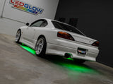Green LED Flexible Slimline Car Underbody Lighting Kit