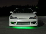Green LED Flexible Slimline Car Underbody Lighting Kit