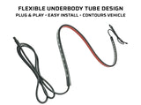 Green LED Flexible Slimline Car Underbody Lighting Kit