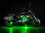8pc Green LED Pod Lighting Kit