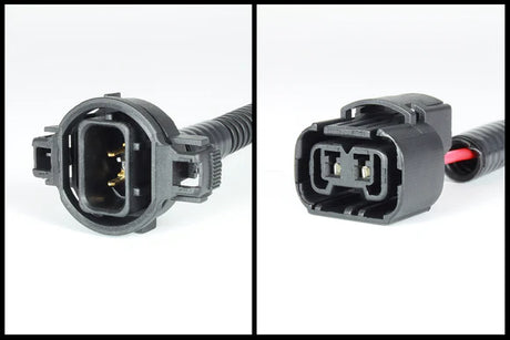 WIRING EXTENSION FOG LIGHT ADAPTERS - H16 SET - FITS 5202, 2504, 9009, PSX24W