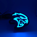 HellCat Head Illumintaed Logo