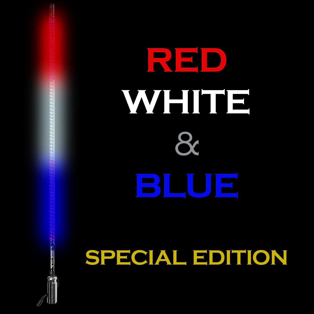 Red, White, & Blue Hyper Whip – Customs Unlimited LLC