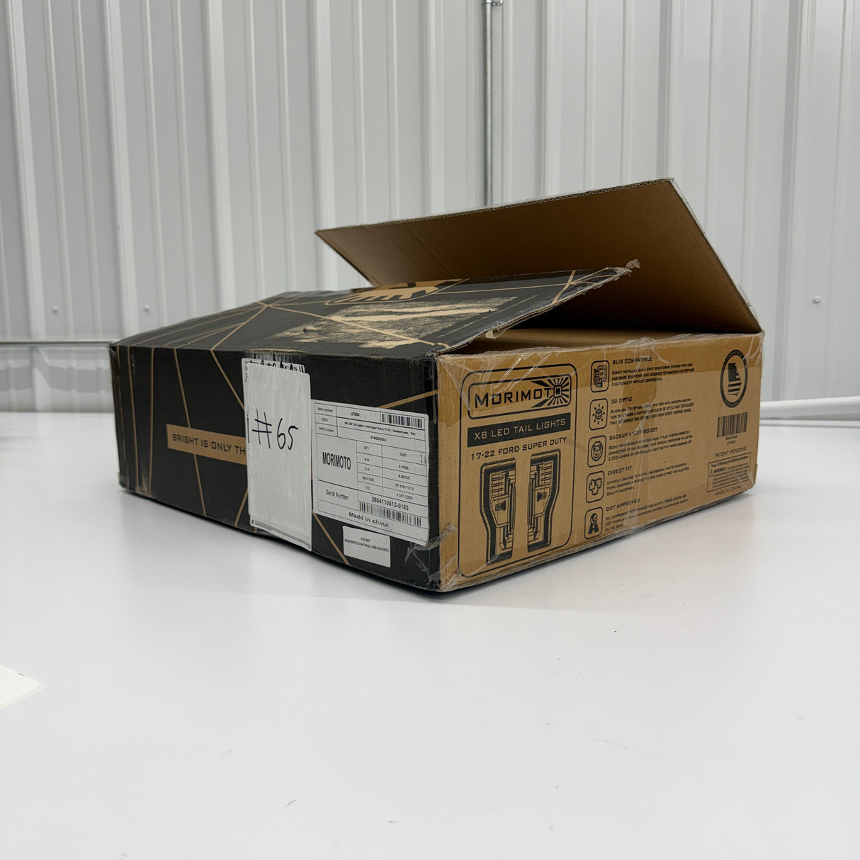 FORD SUPER DUTY (17-22) XB LED TAIL LIGHTS (SMOKED) (OPEN BOX)