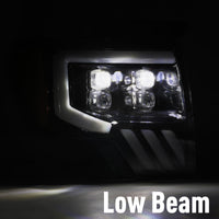 09-14 Ford F150 NOVA-Series LED Projector Headlights Chrome - Backordered