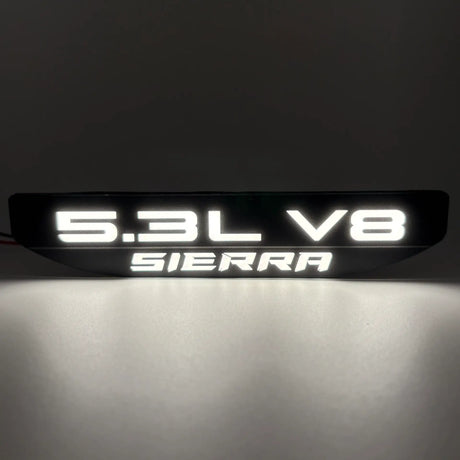 2019-2026 GMC Sierra 1500 Illuminated Fender Badge