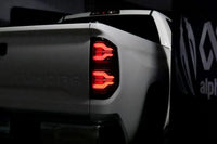 14-21 Toyota Tundra LUXX-Series LED Tail Lights Black-Red - Backordered