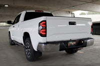 14-21 Toyota Tundra LUXX-Series LED Tail Lights Black-Red - Backordered