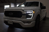 21-23 Ford F150 / 21-23 Ford F150 Raptor NOVA-Series LED Projector Headlights Alpha-Black