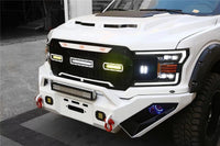 18-20 Ford F150 NOVA-Series LED Projector Headlights Black