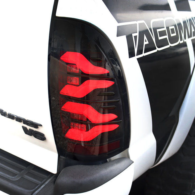 05-15 Toyota Tacoma LUXX-Series LED Tail Lights Black