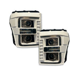 2011-16 FORD CUSTOM SUPER DUTY ALPHAREX HEADLIGHTS