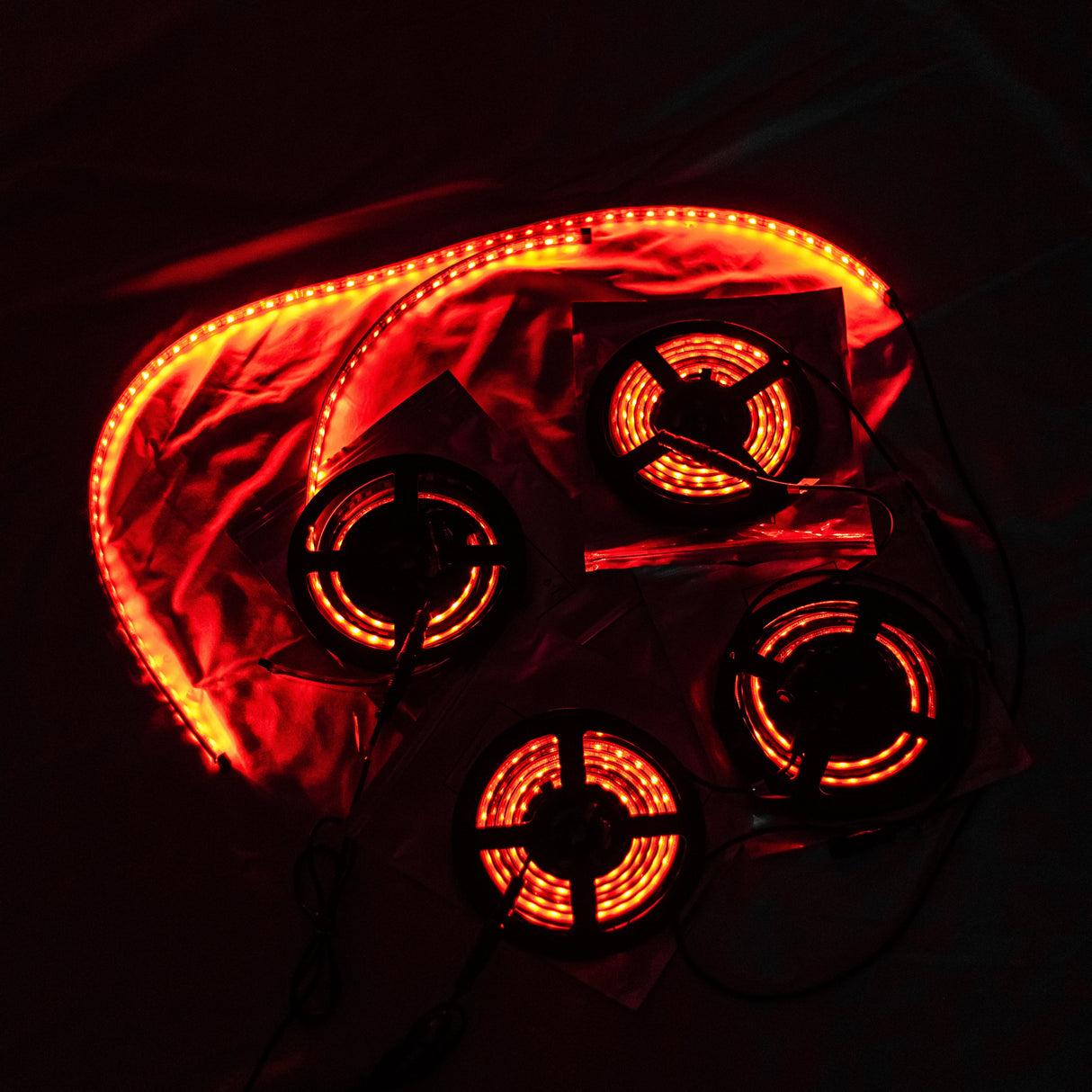 Universal RGB Under Glow Flow Series Kit with Bluetooth