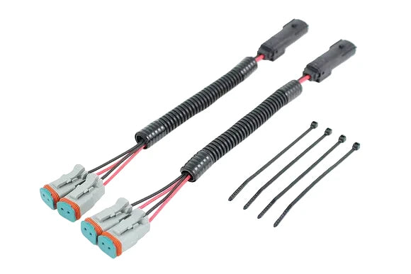 (2017-2019) SILVERADO / SIERRA 1500 FOG LIGHT WIRING ADAPTERS LED TO DEUTSCH DUAL OUTPUT - SET