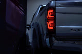 17-19 Ford Super Duty PRO-Series LED Tail Lights Jet Black