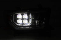 07-13 Toyota Tundra/08-17 Toyota Sequoia NOVA-Series LED Projector Headlights Black (With Level Adjuster) - Backordered