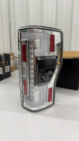 Ford Super Duty 20-22 Ultra Bright OLED Tail Lights (replaces Factory/OEM Halogen) - CLEAR LENS (OPEN BOX)