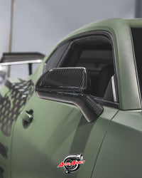 2016-2024 Chevy Camaro Carbon Fiber Mirror Caps
