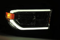 07-13 Toyota Tundra/08-17 Toyota Sequoia NOVA-Series LED Projector Headlights Black (With Level Adjuster) - Backordered