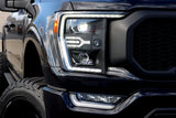 21-23 Ford F150 / 21-23 Ford F150 Raptor LUXX-Series LED Projector Headlights Black