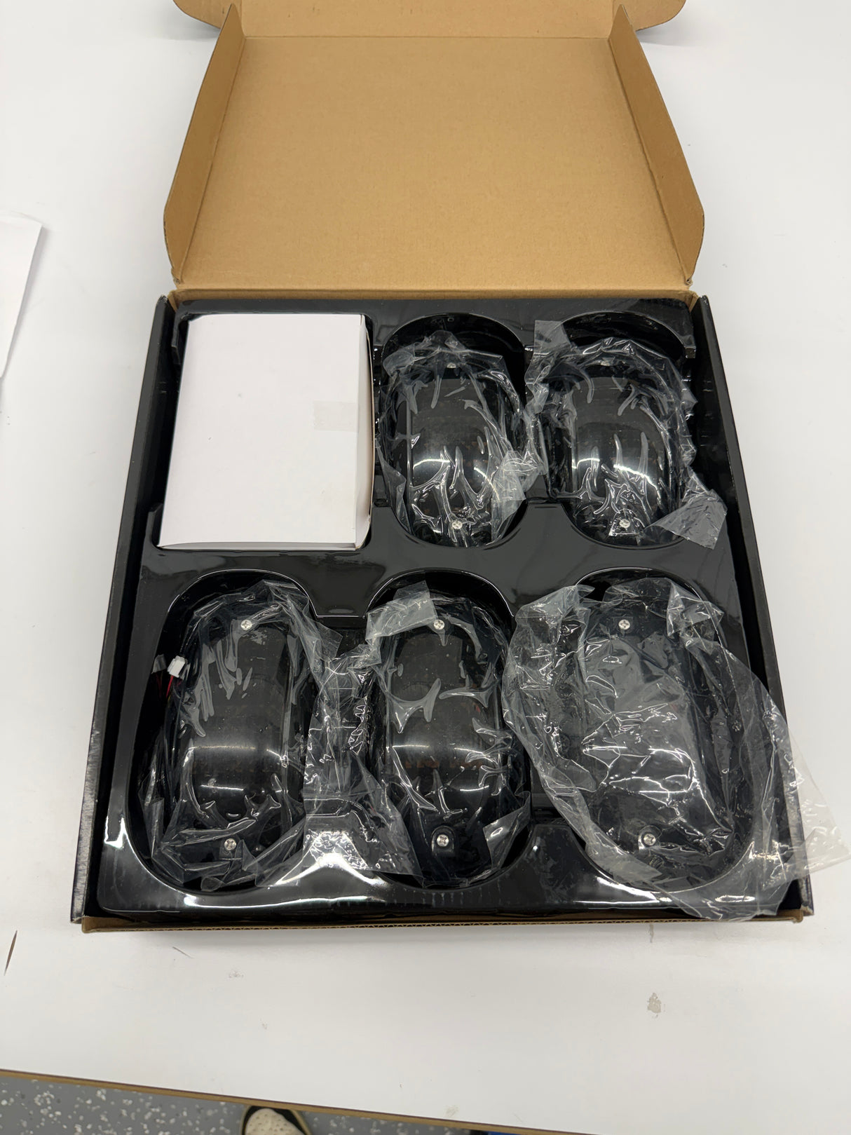 (OPEN BOX) Dodge RAM Heavy-Duty 2500/3500 03-18 Cab Light Set Strobe LED Smoked Lens in White & Amber