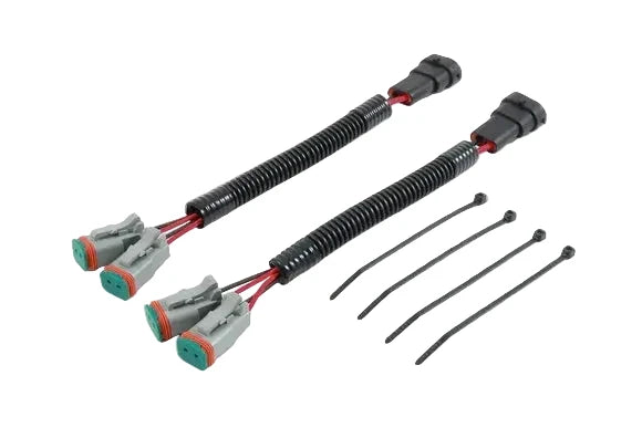 FOG LIGHT WIRING H11 TO DEUTSCH DUAL OUTPUT - ADAPTERS SET