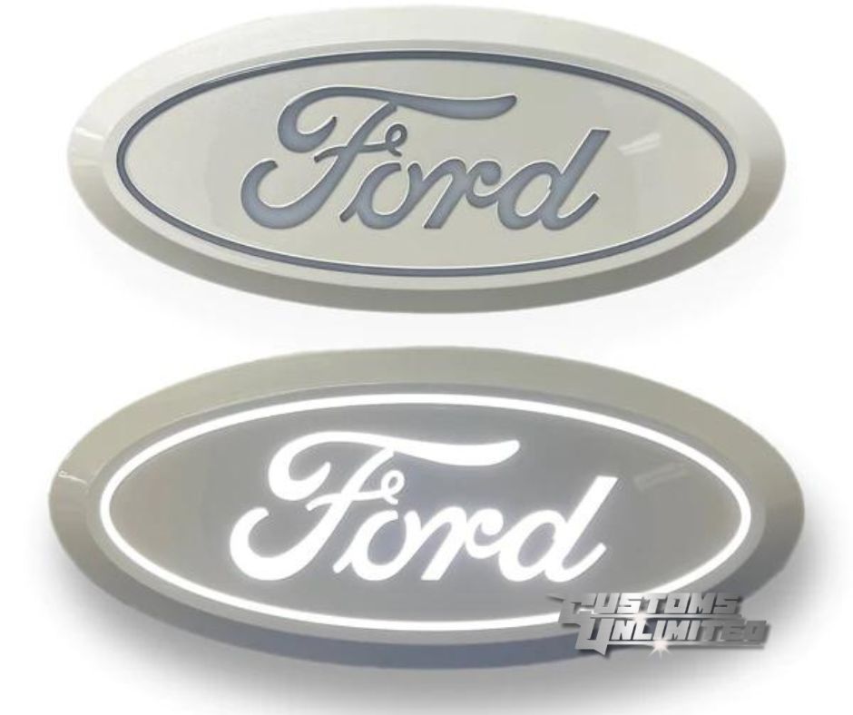 Illuminated Ford SuperDuty Front Oval