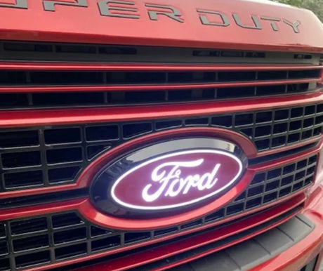 Illuminated Ford SuperDuty Front Oval