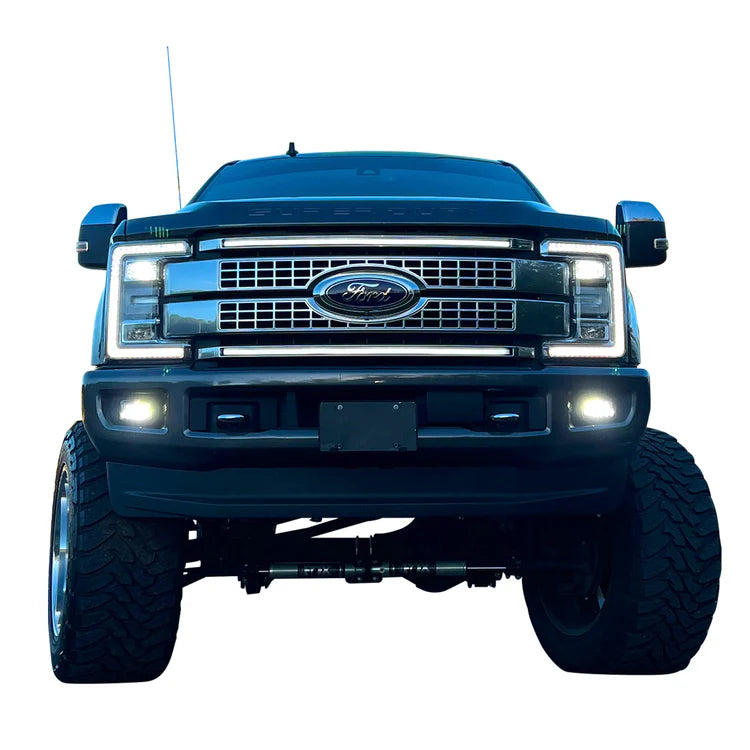 2017-2019 Ford Super Duty Platinum “Ghost” LED Grille Light Bar – F-250/350/450/550