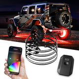 LED Wheel Ring Lights | XKchrome Smartphone App Controlled