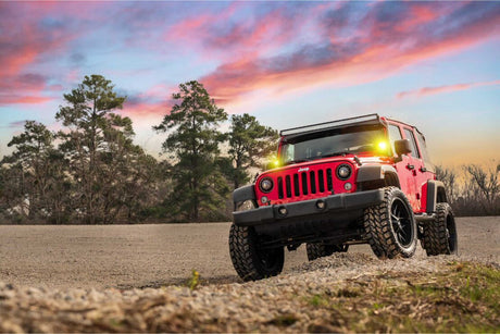 Jeep Wrangler JK (07-18) Ditch Light Brackets