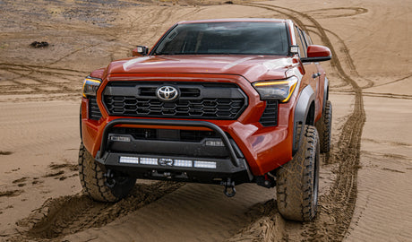 24-25 Toyota Tacoma / 25-up 4Runner OG-Style LUXX-Series LED Projector Headlights Alpha-Black