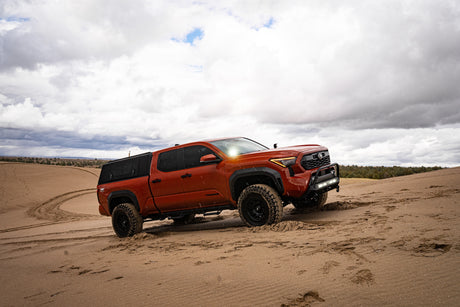24-25 Toyota Tacoma / 25-up 4Runner OG-Style LUXX-Series LED Projector Headlights Alpha-Black