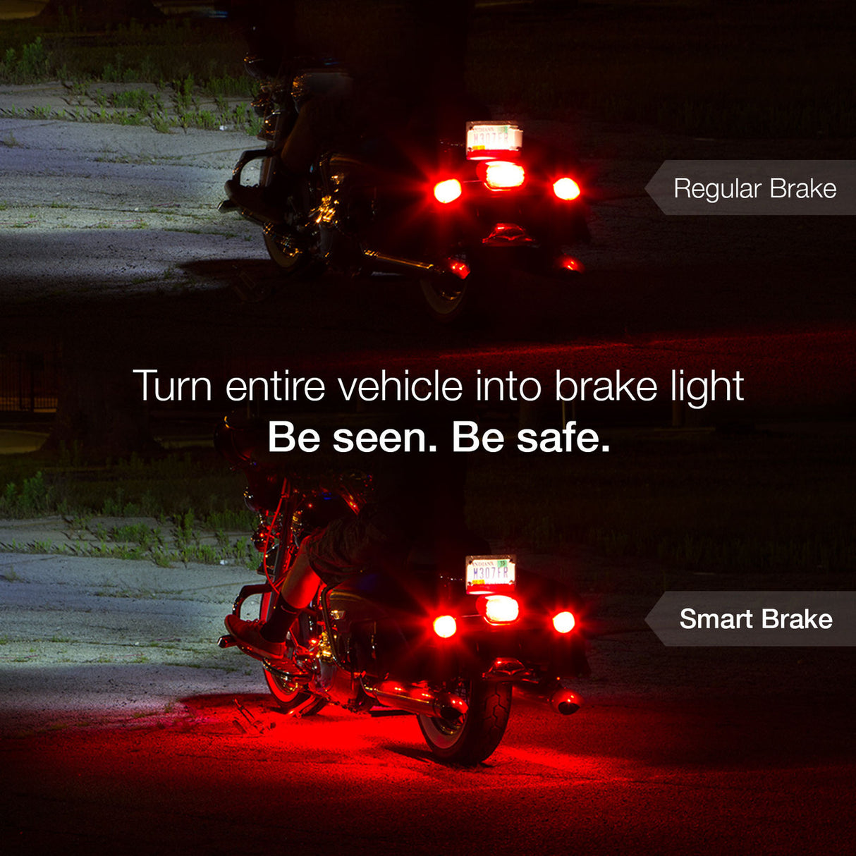 LED Motorcycle Underglow Accent Light Kits