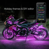 LED Motorcycle Underglow Accent Light Kits