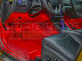 4pc Red LED Interior Lighting Kit