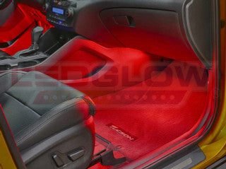 4pc Red LED Interior Lighting Kit