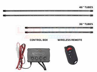 Million Color Slimline LED Car Underbody Lighting Kit