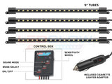 4pc Purple LED Interior Lighting Kit