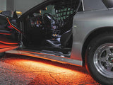 Orange LED Flexible Slimline Car Underbody Lighting Kit