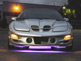 Purple LED Flexible Slimline Car Underbody Lighting Kit