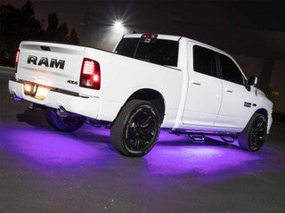 Purple LED Flexible Slimline Truck Underbody Lighting Kit