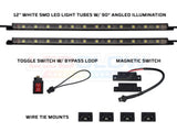 2pc White LED Truck Tool Box Lighting Kit