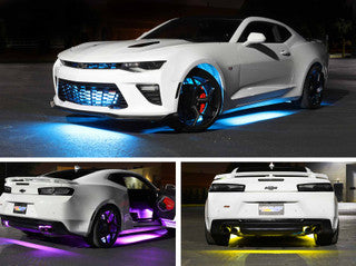 Advanced 3 Million Color LED Car Underbody Lighting Kit