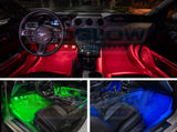 Bluetooth Million Color LED Interior Lighting Kit with Smartphone Control