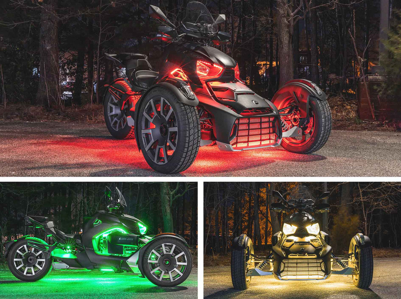 Advanced Million Color LED Lighting Kit for Can-Am Ryker